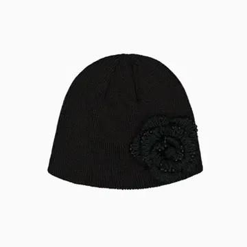 SETUPEXE PEARL CORSAGE BEANIE