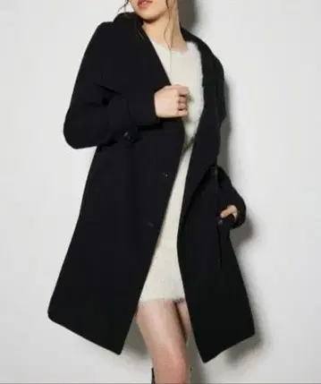 오버넥 신데렐라 라인 미니 코트 rienda