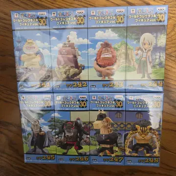 미개봉 원피스 월드 컬렉터블 피규어 vol.30 전 8종