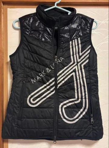 MARK & LONA 블랙 베스트 사이즈 38