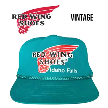 레어 컬러 90s RED WING SHOES 트래커 캡 모자