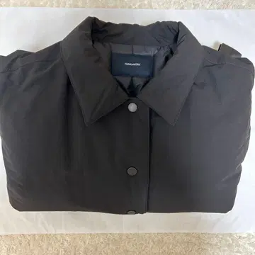 발수 방풍 판초 코트 블랙 38