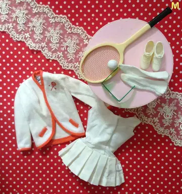 빈티지 바비 오리지널 의상 테니스웨어 마텔 쇼와 레트로 옷 갈아입기 의류