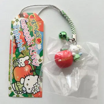 [ 미개봉 미사용 ] 지역 한정 키티 스트랩 신슈 사과