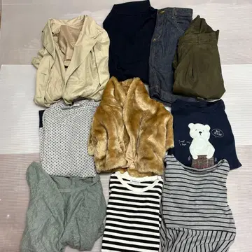 여성용 M 사이즈 묶음 판매 코트 원피스 트레이닝복 스커트