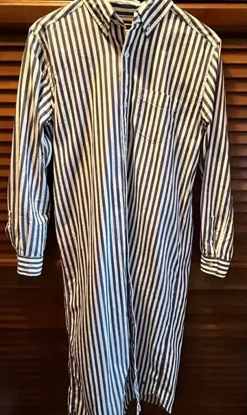 BEAMS BOY 스트라이프 셔츠 원피스