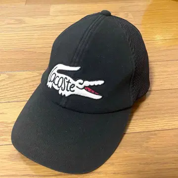 새상품급 Lacoste 라코스테 블랙 메쉬 캡