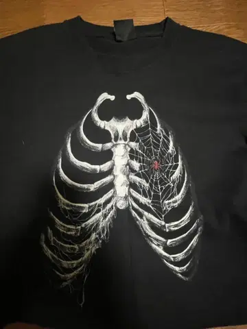 NOREMID BONE TEE -Black-