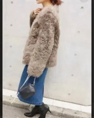 새상품 iena 리얼 무스탕 코트 자켓 이에나 unknown