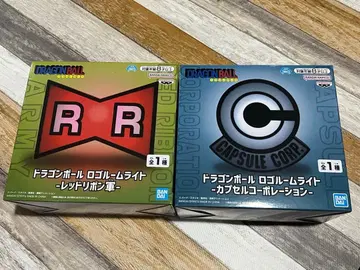 드래곤볼 로고 룸 라이트 2세트