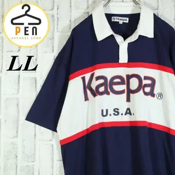 [레트로 구제 의류] 축구 유니폼풍 빅 로고 빅 실루엣 XL