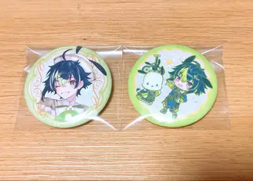 니지산지 Dytica 산리오 캔뱃지 이나미 라이 2개