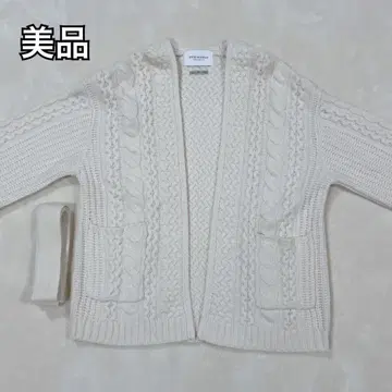 [ 새상품급 ] 스픽 앤 스팬 케이블 짜임 니트 가디건