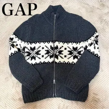 00s GAP 코위찬 니트 스웨터 가디건