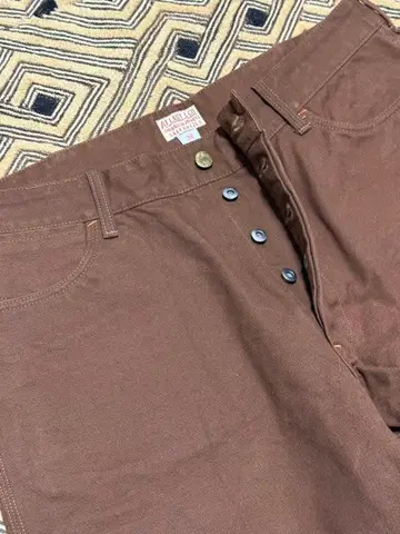 At Last 브라운 덕 페인터 팬츠