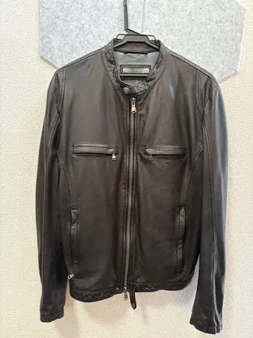 클래식 라이더 자켓 블랙 PIRROTUCCI