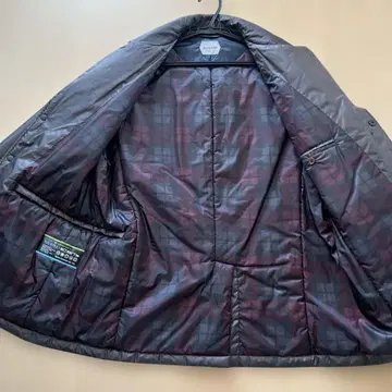 두클라쎄 하이브리드 패딩 자켓 경량 L 브라운 그레이