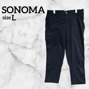 SONOMA [ L ] 카고 팬츠 블랙 해외 구제 의류