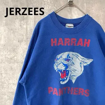 90s JERZEES Harrah Panthers 프린트 트레이닝복