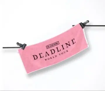 새상품 2장! BLACKPINK DEADLINE WORLD TOUR 타월