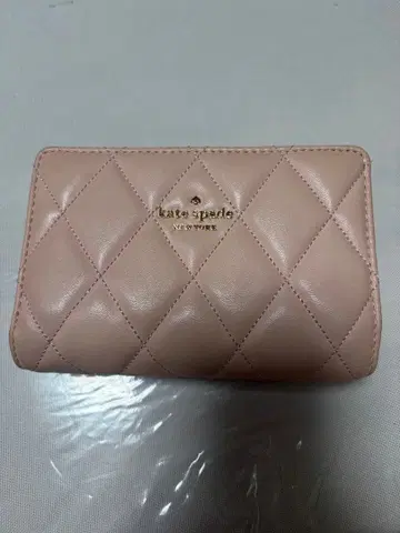 kate spade 핑크 이단 접이식 지갑