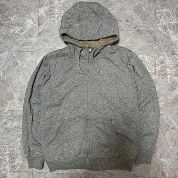 UNIQLO 그레이 후드티 보아 후드티 플리스 M 사이즈 a17