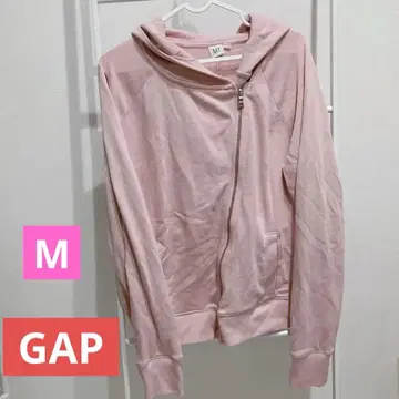 GAP 핑크 풀 집업 후드티 여성용