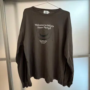 Mrs. GREEN APPLE POPUP 롱 슬리브 T셔츠 L