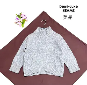 데밀룩스 비무즈 캐시미어 니트 하이넥 캐시미어 블렌드 풀오버