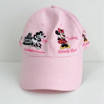 상하이 디즈니 미니 마우스 미니 핑크 캡