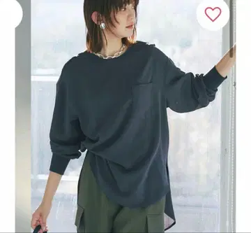 리브 드와 조젯 포켓 블라우스