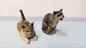 하시모토 미오 고양이 조각 2 마망 & 치미짱 세트 (소책자 없음)