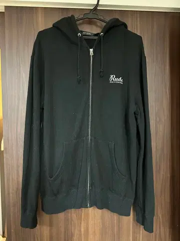 루드 갤러리 블랙 집업 후드티 사이즈 4