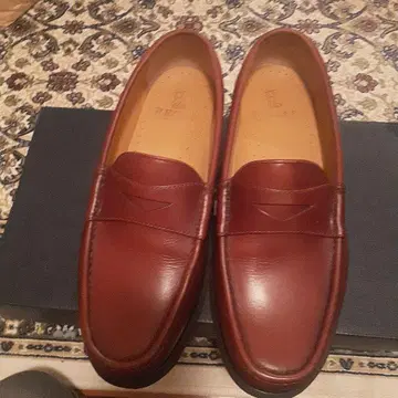 REGAL 다크 브라운 가죽 로퍼 26.5cm