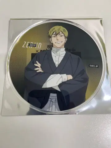 젠인 나오야 트레이딩 아크릴 코스터 주술회전 애니메이트 카페 콜라보