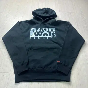 RWB 공식 박스 로고 풀오버 후드티