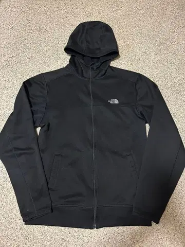 THE NORTH FACE 블랙 후드티 풀 집업