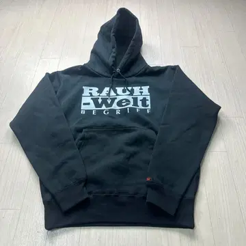 RWB 공식 박스 로고 풀오버 후드티