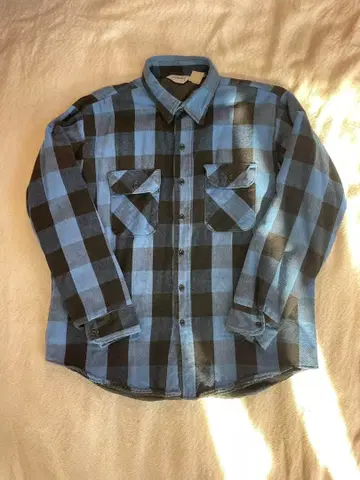 usa제 파이브 브라더 버팔로 체크 셔츠 xl