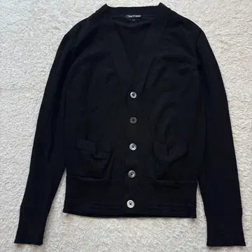 톰포드 메리노울 가디건 블랙 이탈리아제 46