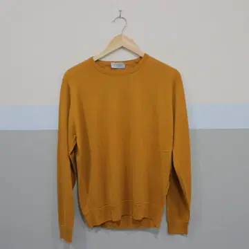 JOHN SMEDLEY 크루넥 니트 사이즈 M 오렌지