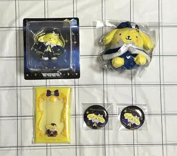 산리오 해피 복권 Holiday 컬렉션 폼폼푸딩 5세트