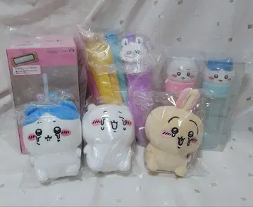 치이카와 봉제 인형 볼펜 마이 보틀 코로코로 클리너