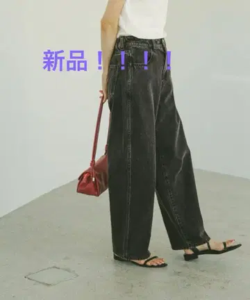 [ 새상품! ] GLOBAL WORK GOOD 데님 배기 팬츠