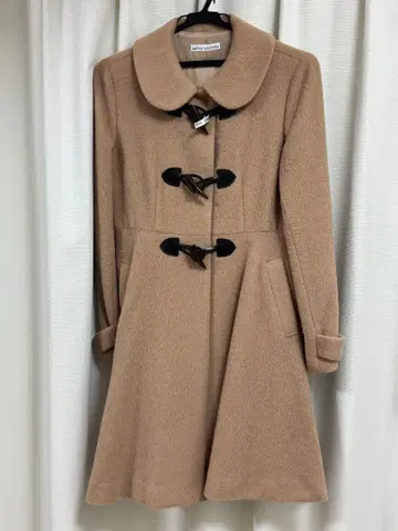 selva secreta 베이지 A라인 더플 코트