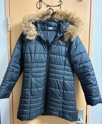 PUMA 푸마 퍼 포함 충전솜 코트 벤치 코트 M 사이즈