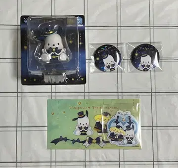 산리오 해피 복권 Holiday 컬렉션 포차코 4세트