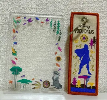 디즈니 히로인 프린세스 카드 케이스 포카혼타스 플라이트 택 세트