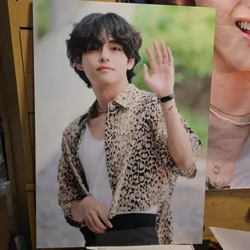 BTS 태태 마스터 액자 A2