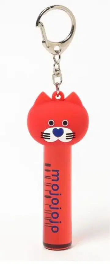 mojojojo 로리즈팜 립 캡 키 참 레드 고양이
